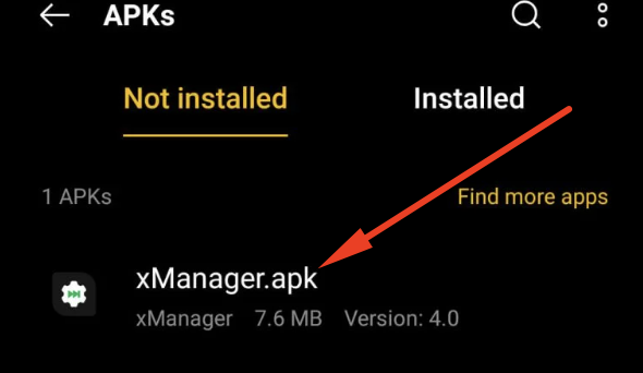 xManager APK Android
