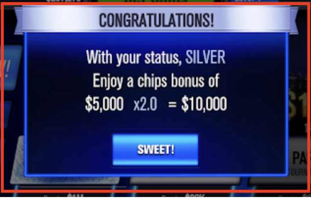 WSOP Promo code - Free Chips Claimed Working